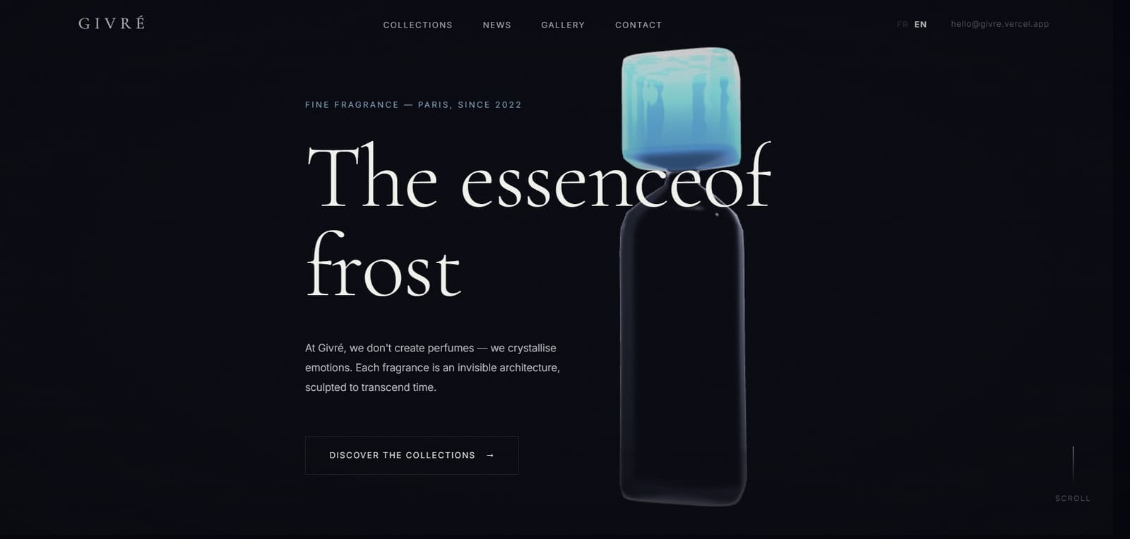 Aperçu du site GIVRE