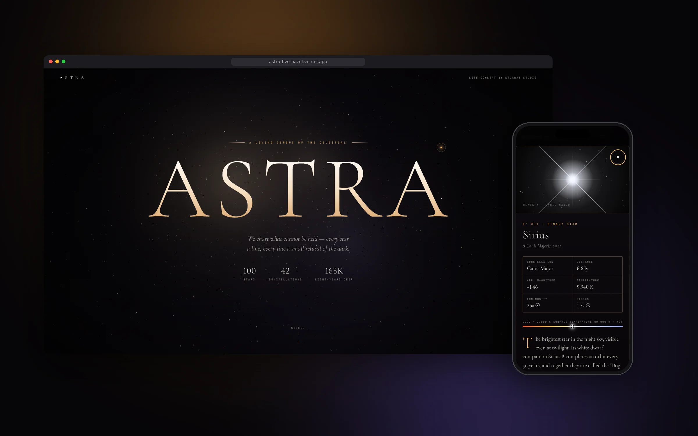 Vue d'ensemble ASTRA